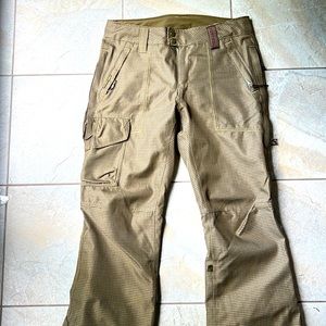Holden Mens Houndstooth Snowboard Pants Size Medium